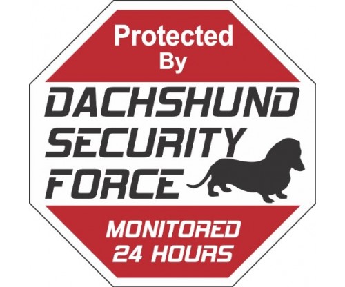 Dachshund Dog Yard Sign