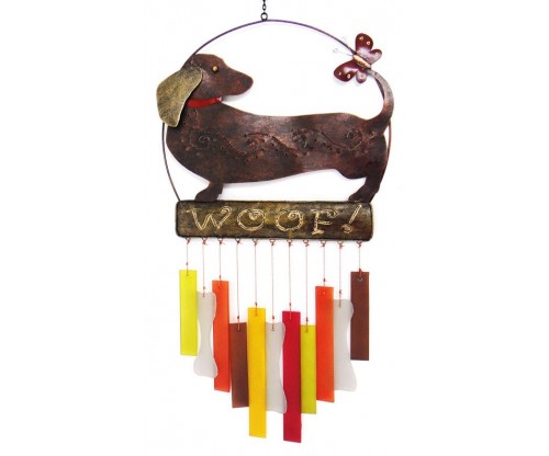 Gift Essentials Dachsie Woof Wind Chime