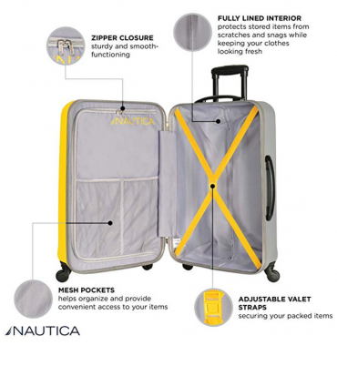 Nautica suitcase
