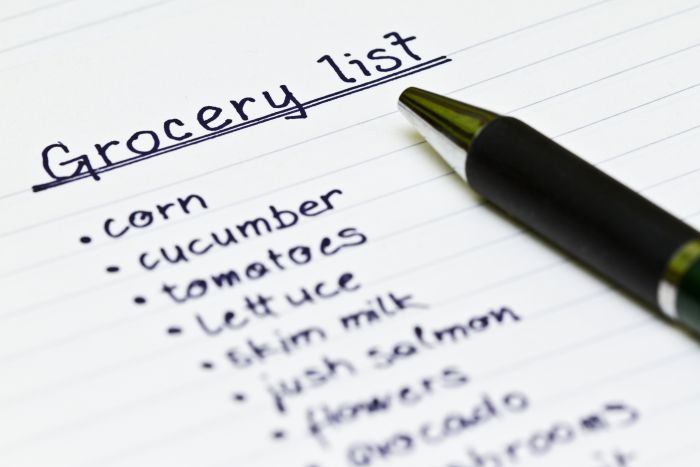 Grocery list