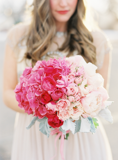 ombre wedding bouquet