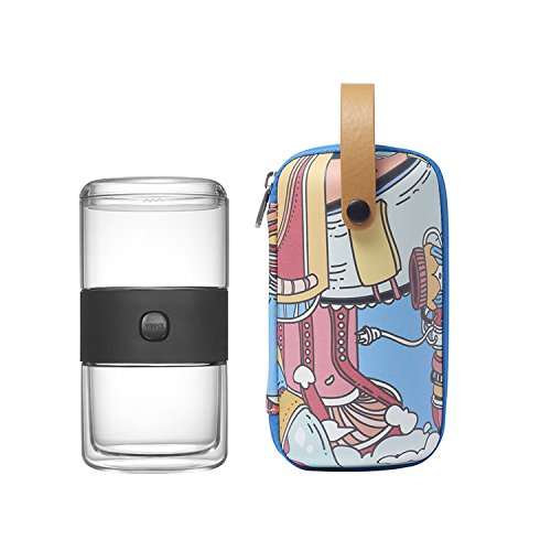 ZENS Travel Tea Sets Glass Kung Fu Tea Pot Set ThatSweetGift