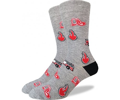 Good Luck Sock – Men’s Firefighter Crew Socks