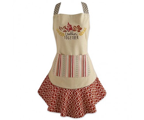 DII Cotton Thanksgiving Kitchen Apron