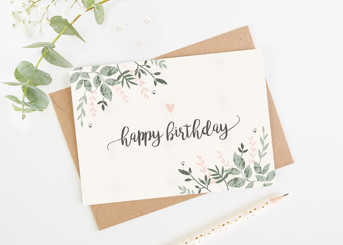 Birthday Card|Printable Card|Birthday Card for Friend,Family|Beautiful Card|E-card|Birthday Gift|Meaningful Card|Digital Download|FlowerCard