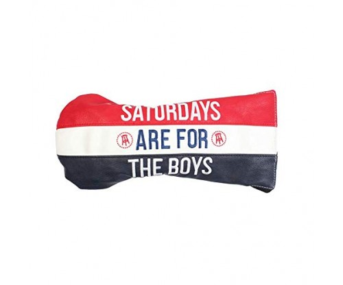 ‘Saturdays Are For The Boys’ Clip-On Golf Club Cover from Barstool Sports