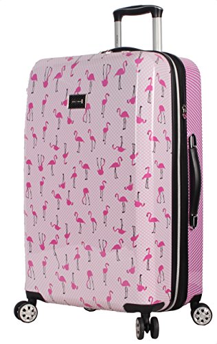 flamingo hard suitcase