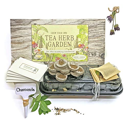 Grow and Make DIY Tea Herb Garden Kit ThatSweetGift