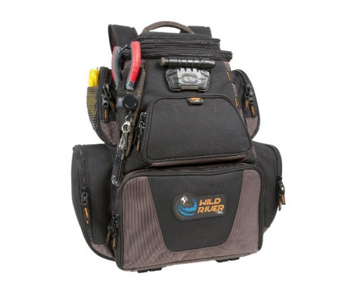 Wild River Nomad LeatherCraft Lighted Backpack with USB Charging System