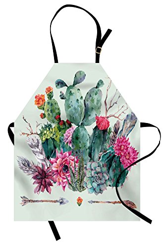 Ambesonne Cactus Apron - Japanese Design | ThatSweetGift