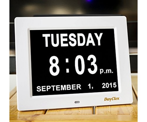 DayClox – The Original Memory Loss Digital Calendar Day Clock