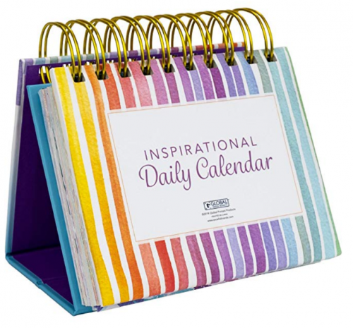 desk accessories: motivational calendar