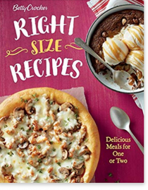 3. Betty Crocker Right-Size Recipes – Betty Crocker