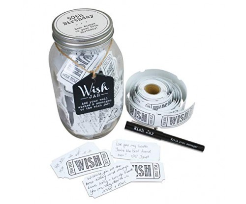 Top Shelf 50th Wish Jar Complete Kit
