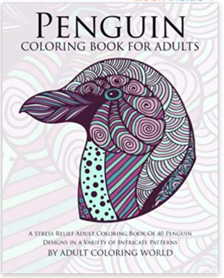 penguin coloring book