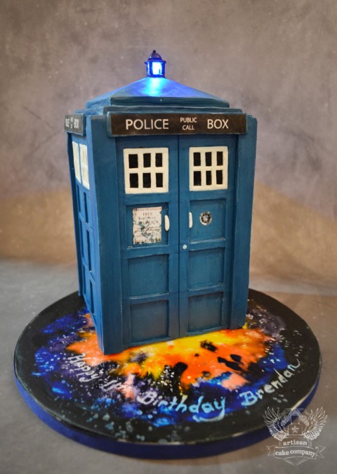 Dr. Who Groom’s Cake