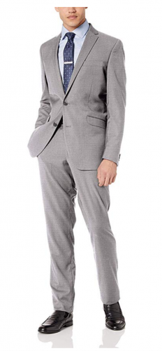 Kenneth Cole REACTION Men's Stretch Slim Fit Suit