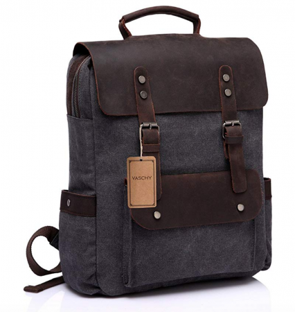 Best backpacks for work: VASCHY Leather Laptop Backpack