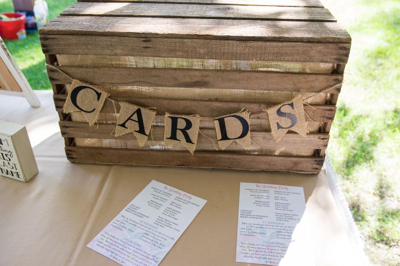 A Rustic Wedding Card Box For A Country Wedding - Interior Frugalista