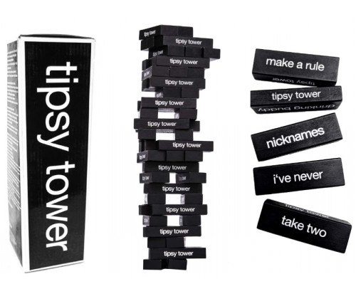 Tipsy Tower Drinking Game