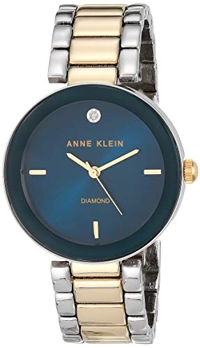 Anne Klein Women's Diamond-Accented Bracelet Watch | ThatSweetGift