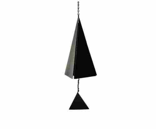 North Country Wind Bells Nantucket Bell Windcatcher with Black Triangle