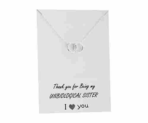 VIY Personal Card Friendship Necklace