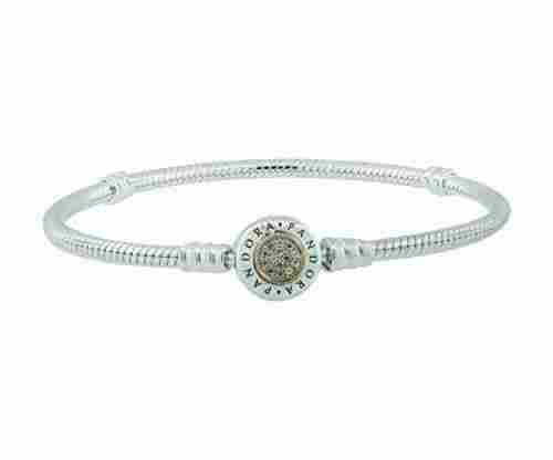 Pandora Signature Bracelet: In Silver & Gold