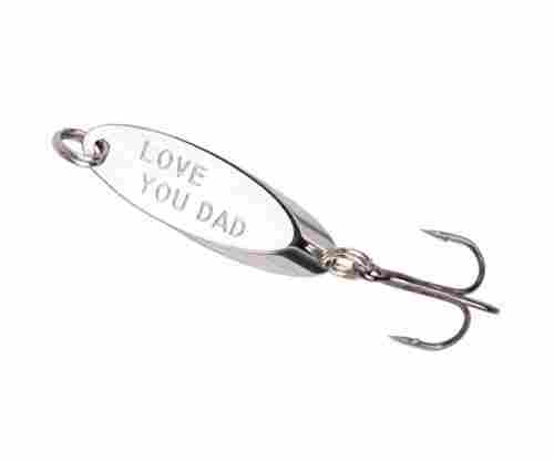 O.RIYA ‘Love You Dad’ Hand Stamped Lure Fisherman Gift
