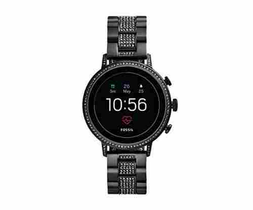Fossil Women’s Gen 4 Venture HR Heart Rate Stainless Steel Touchscreen Smartwatch