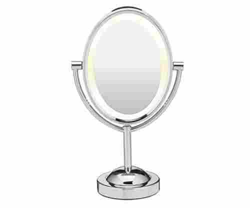 Oval Shaped Double-Sided Mirror