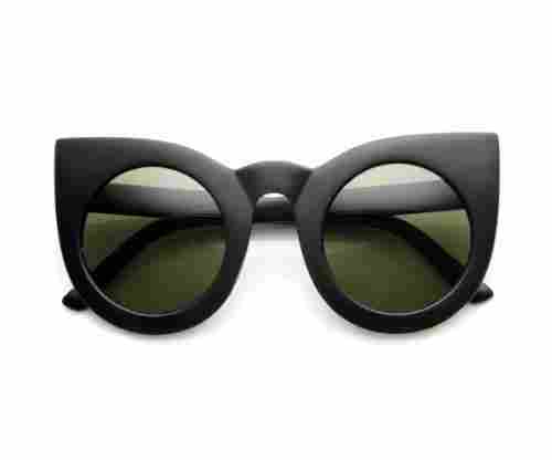 Women’s Oversized Round Cateye Sunglasses