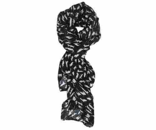 Modern Minute’s Fashionable Feline Chiffon Cat Scarf