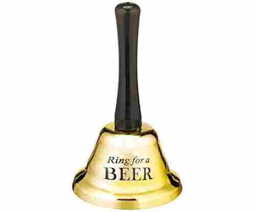 Juvale Novelty Beer Hand Bell – Ring for a Beer