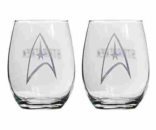 Star Trek Collectible Wine Glass Set