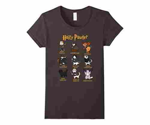 Vintage Funny Hairy Pawter T Shirt – T Shirt For Cat Lovers
