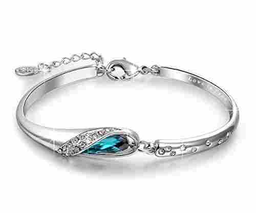Swarovski Blue Crystal Bracelet