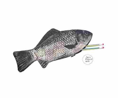 Emulation Fish Shape Creative Pencil Case