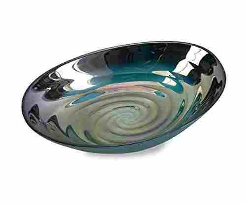 Moody Swirl Glass Bowl