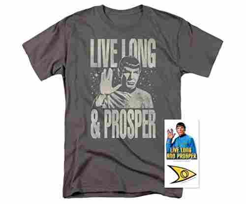 Popfunk Star Trek ‘Live Long & Prosper’ T-Shirt
