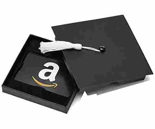Amazon Gift Card in a Graduation Cap Box