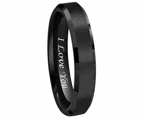 Crownal Black Tungsten Wedding Couple Bands Reviewed