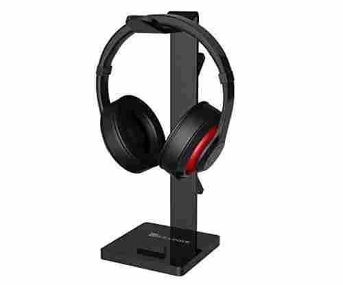 Gaming Headset Headphone Stand Holder with Cable Organizer & Cellphone Stand