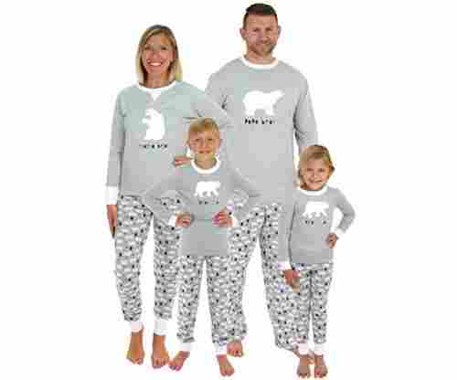Sleepyheads Holiday Family Matching Polar Bear Pajamas