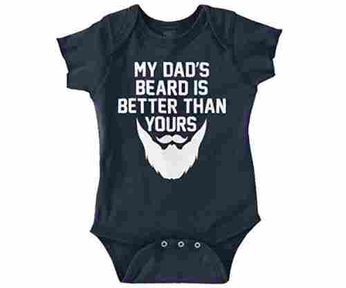 Brisco Brands Dad’s Beard Baby Bodysuit