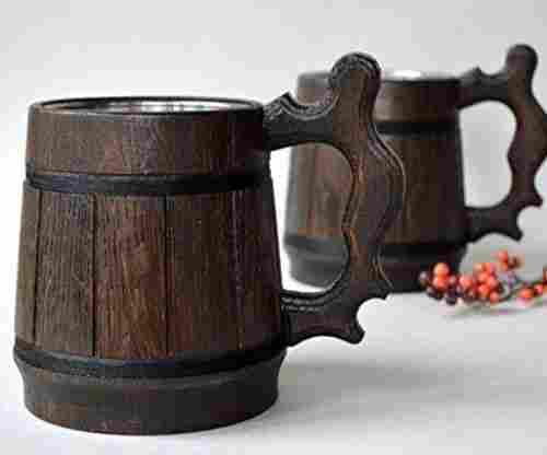 Handmade Wooden Beer Mug