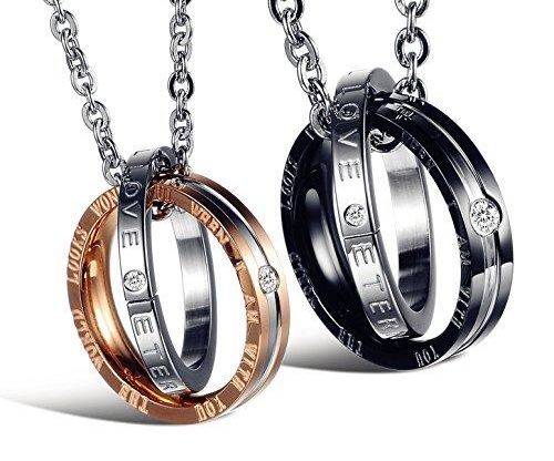 His & Hers Matching Necklace Set