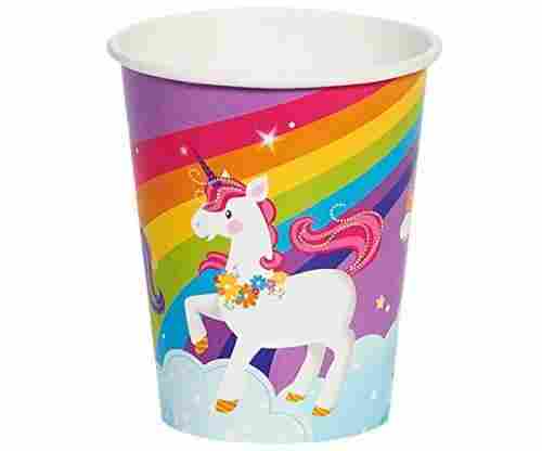 Fairytale Unicorn Rainbow Party Paper Cups