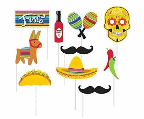 10-Piece Photo Props For Party