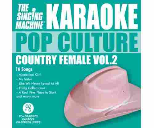 Karaoke Pop Culture Country Female Volume 2